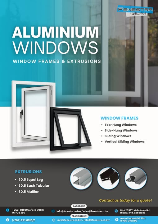 Aluminium windows
