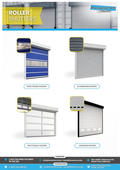 Roller shutters